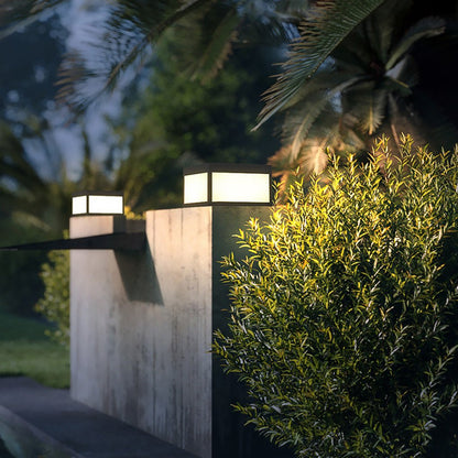 Solar Black Outdoor LED Pfostenlicht