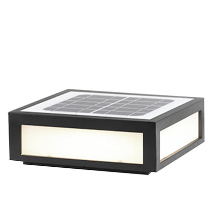 Solar Black Outdoor LED Pfostenlicht