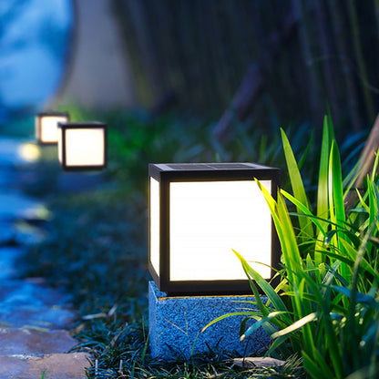 Solar Black Outdoor LED Pfostenlicht
