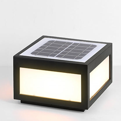 Solar Black Outdoor LED Pfostenlicht
