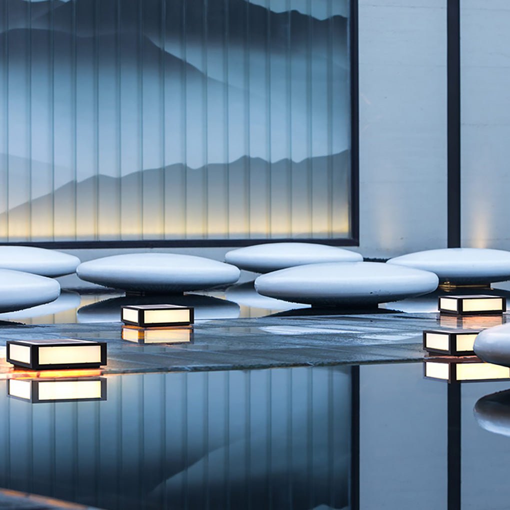 Solar Black Outdoor LED Pfostenlicht