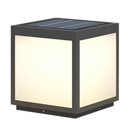 Solar Black Outdoor LED Pfostenlicht