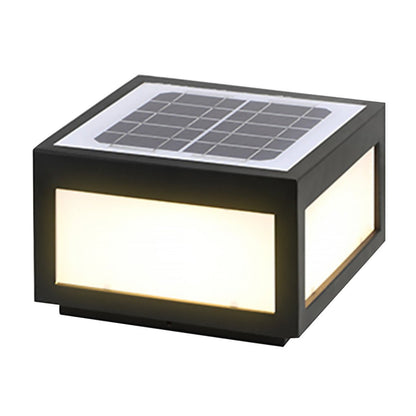 Solar Black Outdoor LED Pfostenlicht