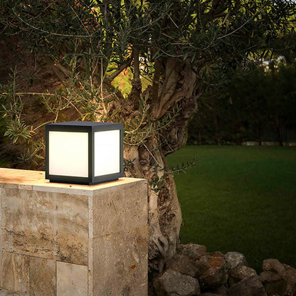 Solar Black Outdoor LED Pfostenlicht