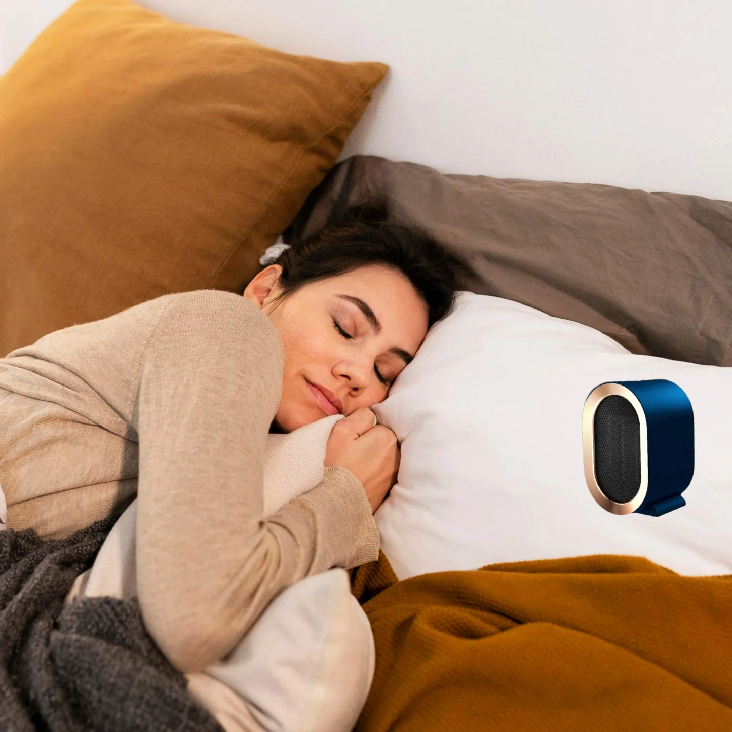 Luxora Kleiner Energieeffizienter Wohnzimmer Elektronischer Heizlüfter