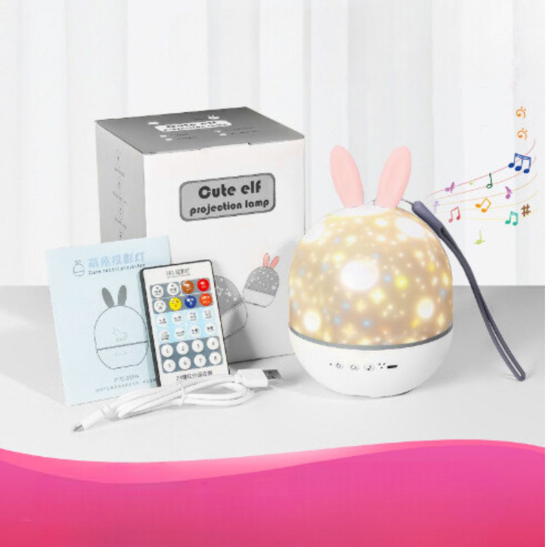 Verzauberte Sternen-Nachtlampe für Kinder