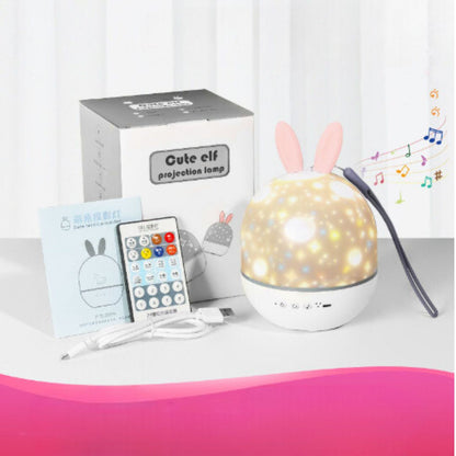 Verzauberte Sternen-Nachtlampe für Kinder