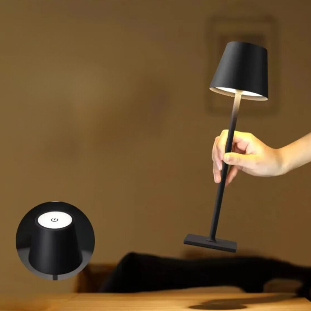Schlanke wiederaufladbare LED-Tischlampe