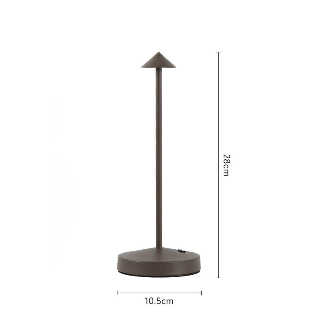 Stylische drahtlose LED-Designlampe