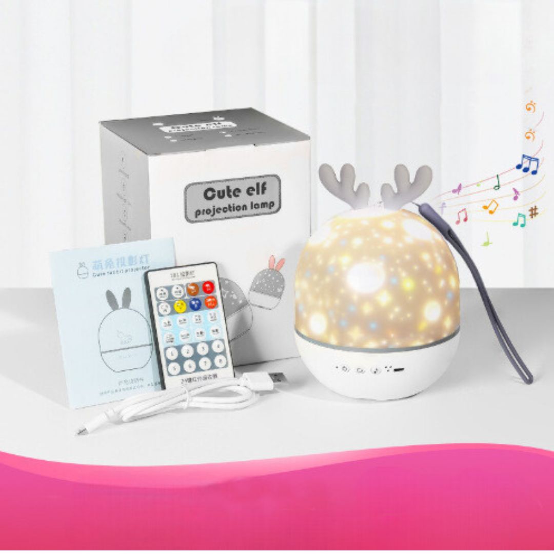 Verzauberte Sternen-Nachtlampe für Kinder