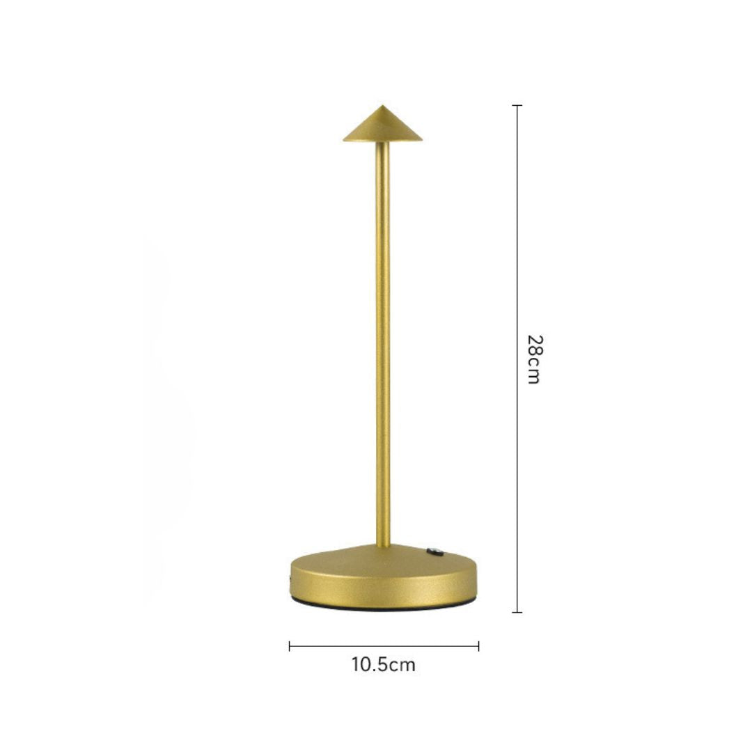 Stylische drahtlose LED-Designlampe