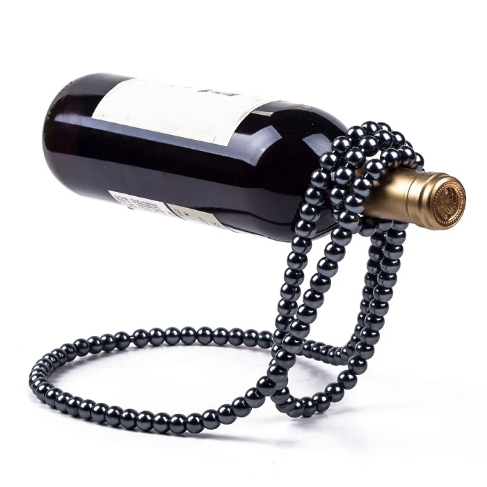 WinePearls | Schwebende Perlenkette Luxus Weinhalter