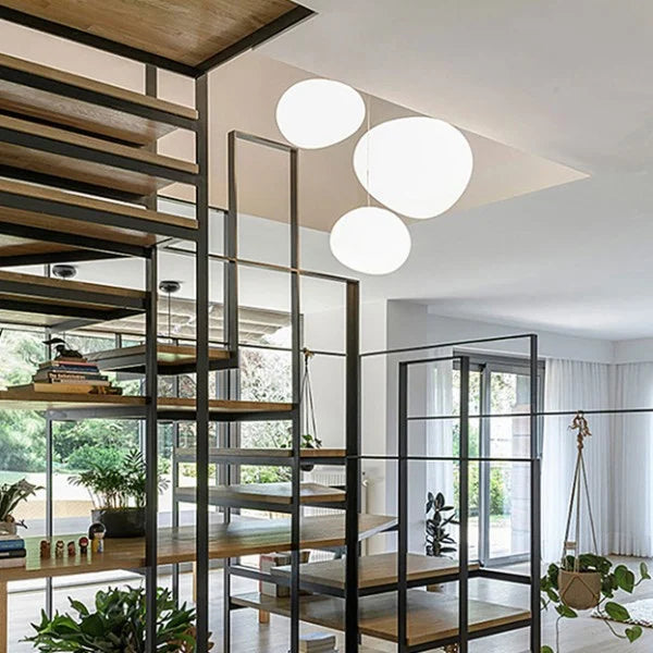 Nado-Hängelampe aus satiniertem Glas – Minimalistisches Design, Sanftes Licht, Verschiedene Größen