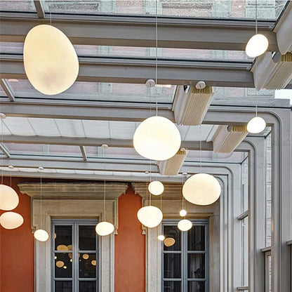 Nado-Hängelampe aus satiniertem Glas – Minimalistisches Design, Sanftes Licht, Verschiedene Größen