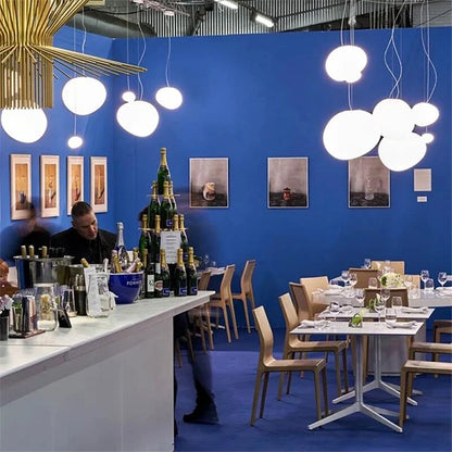 Nado-Hängelampe aus satiniertem Glas – Minimalistisches Design, Sanftes Licht, Verschiedene Größen