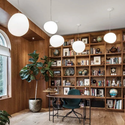 Nado-Hängelampe aus satiniertem Glas – Minimalistisches Design, Sanftes Licht, Verschiedene Größen