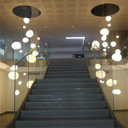 Nado-Hängelampe aus satiniertem Glas – Minimalistisches Design, Sanftes Licht, Verschiedene Größen