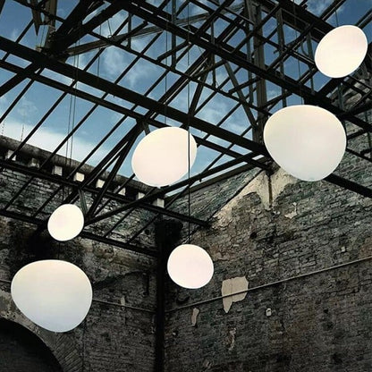 Nado-Hängelampe aus satiniertem Glas – Minimalistisches Design, Sanftes Licht, Verschiedene Größen