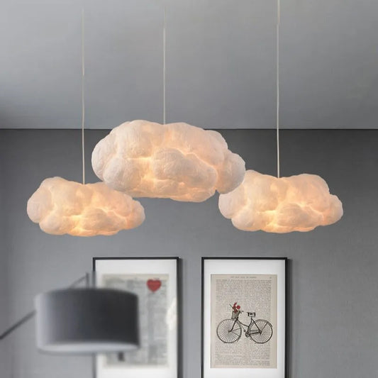 Pendelleuchte Cloud | Weiche weiße moderne Deckenlampe
