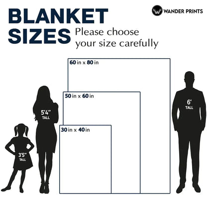 Royallure Anpassbare Ultra-Weiche Fleece Decke - Personalisierbares Geschenk für Alle Anlässe