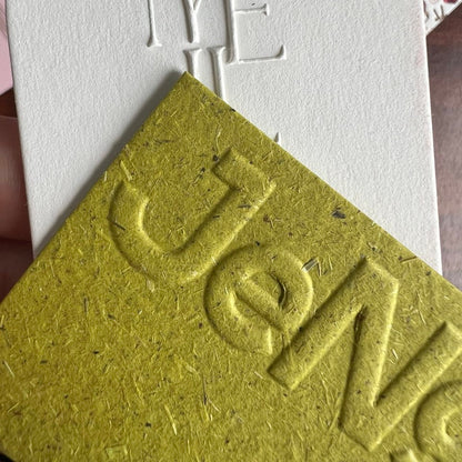 Benutzerdefinierte Premium-Visitenkarte