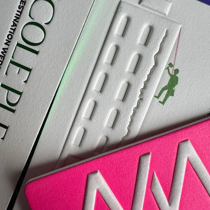 Benutzerdefinierte Premium-Visitenkarte