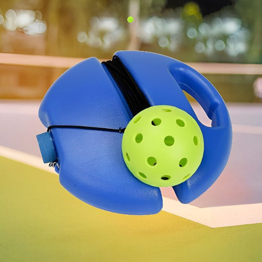 Leuchtender Pickleball-Trainer mit extra-greifbarer Basis