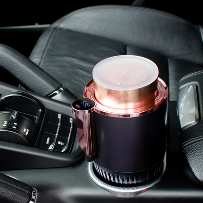 2 in 1 Smart Auto Becherwärmer Kühler mit Digitalanzeige