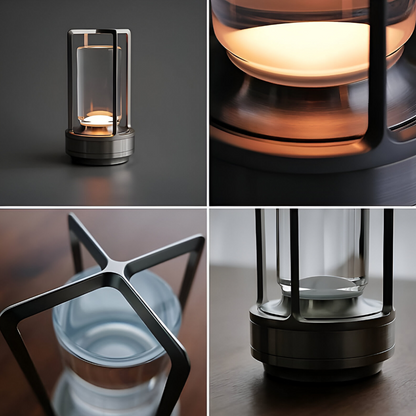 Garduru – Elegante und tragbare LED-Tischlampe für Innen- und Außeneinsatz