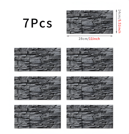 StickTile Wandpaneele - 7/14/21 Stück Selbstklebende, Wasserfeste Marmorfliesen Wanddekoration