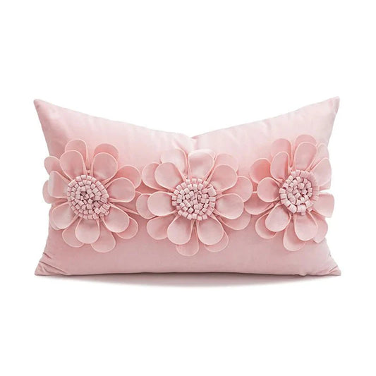 Plüsch Pink Herz Design Kissenbezug