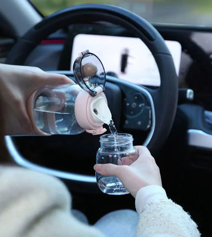 Tragbarer Flaschenwärmer mit Anzeige – Unterwegs-Lösung