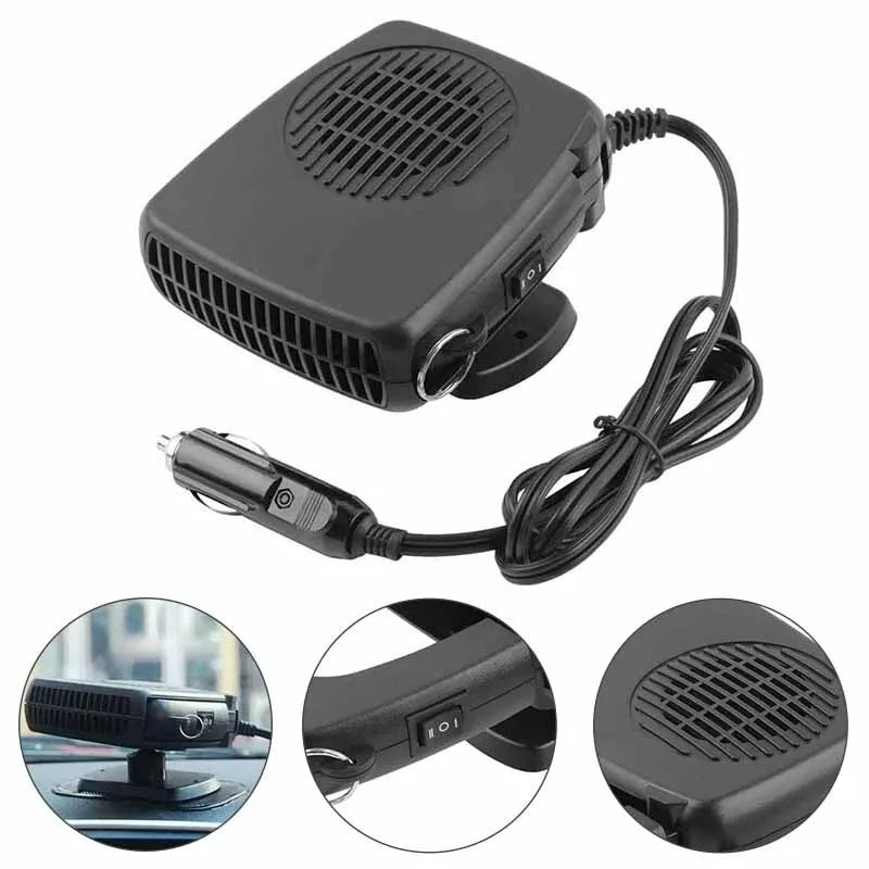 12V tragbare Autoheizung mit 360° drehbarem Sockel