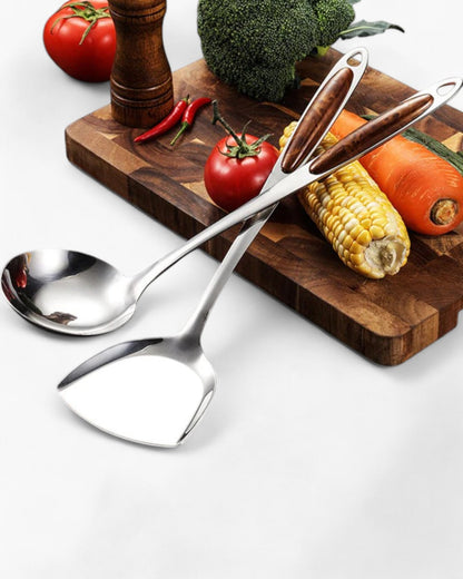 Chef’s Prestige – Luxuriöses Edelstahl-Küchen-Set mit ergonomischem Design