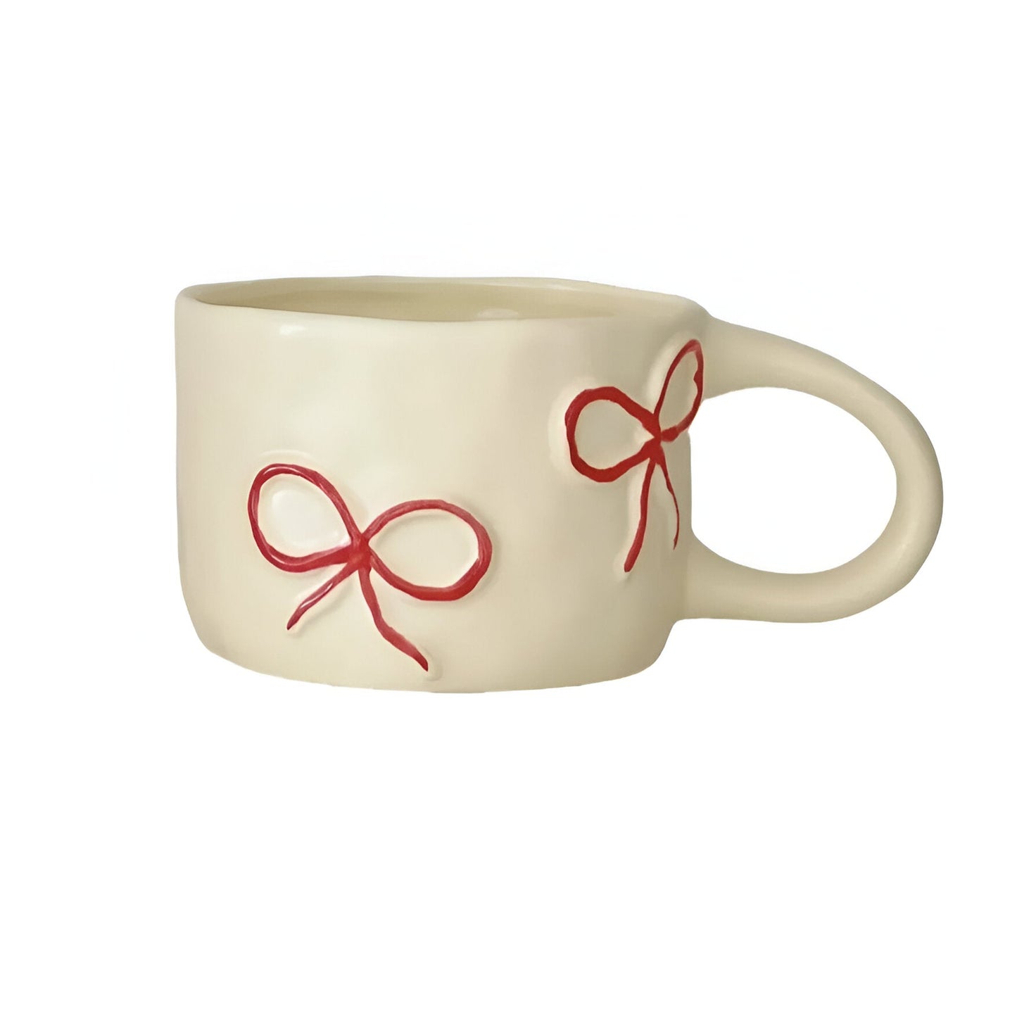 Schöne Schleifen-Design Keramiktasse