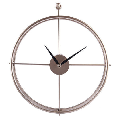 Leise Wanduhr aus Eisen im modernen Design