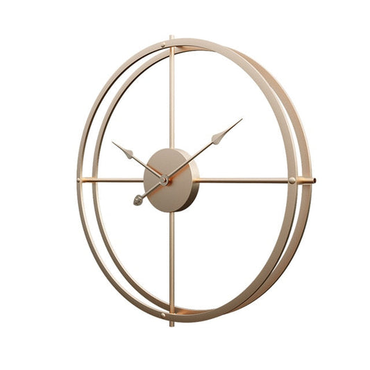 Leise Wanduhr aus Eisen im modernen Design