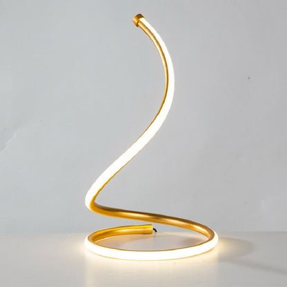 Spiral Tischlampe