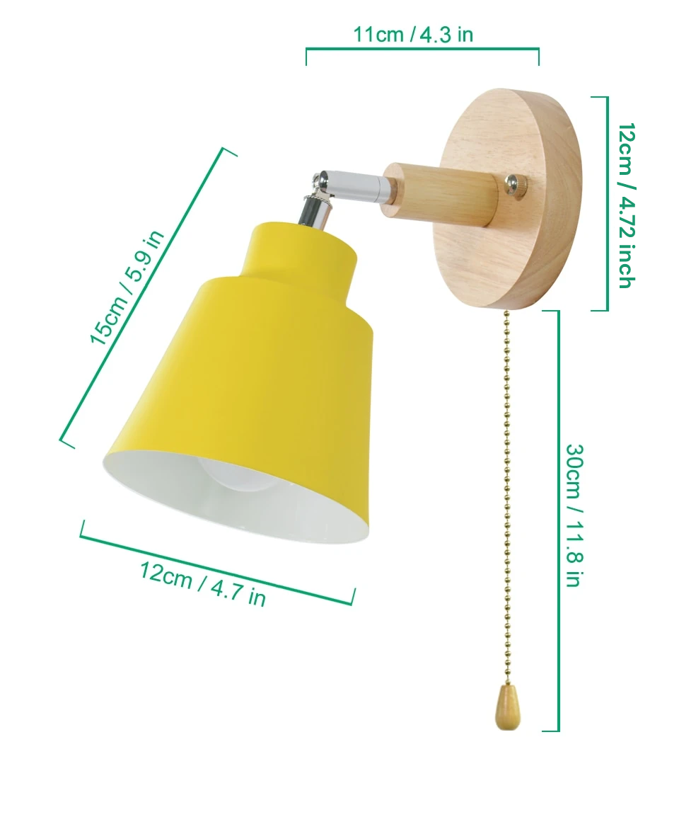 Garduru - Dimmbarer Garduru Wandlampe mit Zugschalter