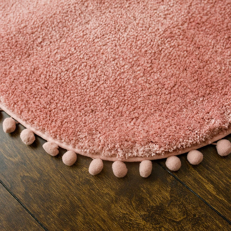 Tapis Pompon Chic