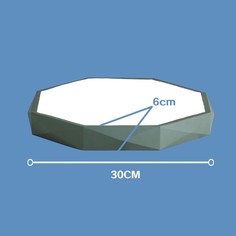 Moderne geometrische LED-Deckenleuchte