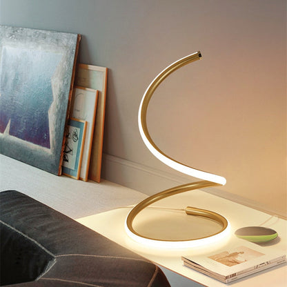 Spiral Tischlampe