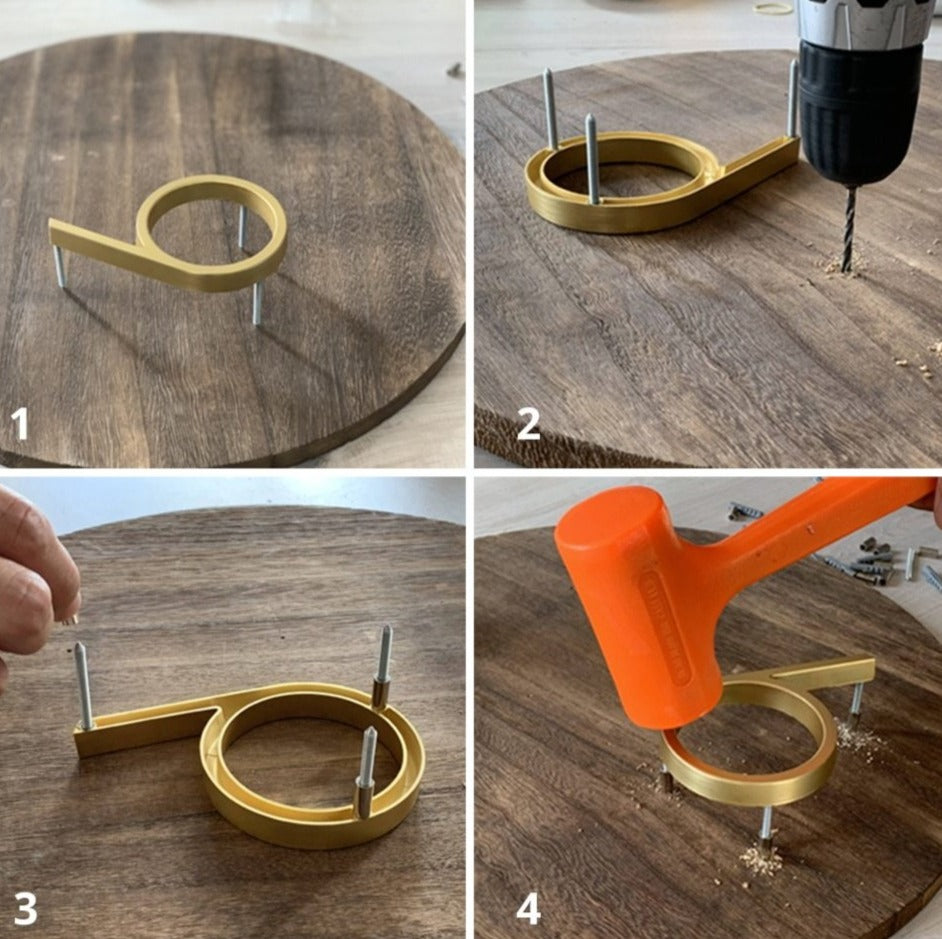 Gold Moderne Hausnummern