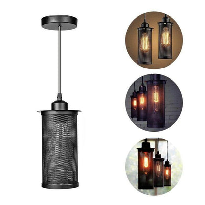 Garduru Loft Stil Eisen Käfig Vintage Lampe