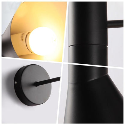 Garduru Moderne Wandlampe | Nordic Design | LED Leselampe | Elegante Beleuchtung für Schlafzimmer und Wohnzimmer