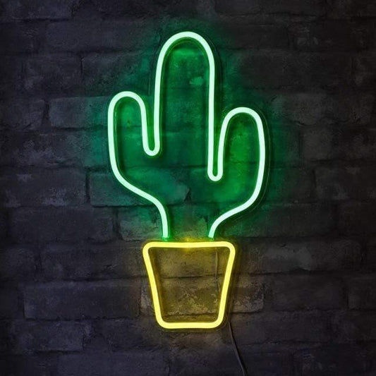 CactusGleam™- Neon Wanddekoration