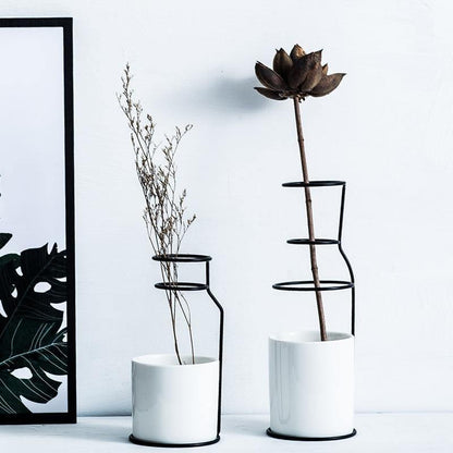 Garduru Design Blumenvase | Handgefertigt | Modernes Design | Dekoration für Zuhause