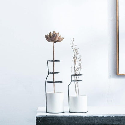 Garduru Design Blumenvase | Handgefertigt | Modernes Design | Dekoration für Zuhause