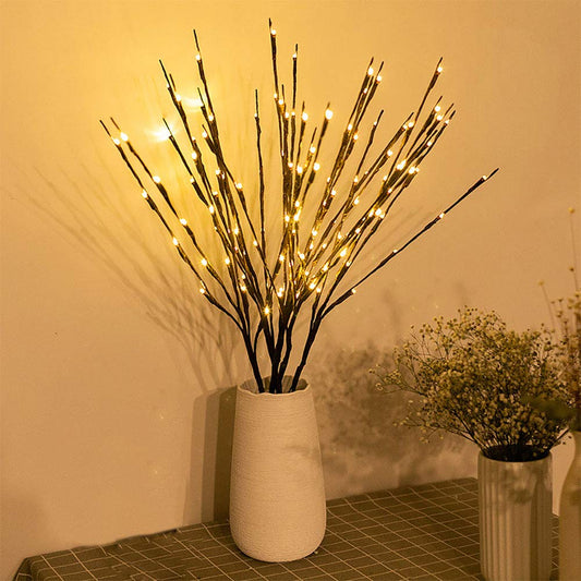 Elegante LED Baum-Nachttischlampe