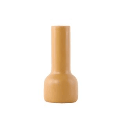 Garduru Keramik-Blumenvase | Warme Farbpalette | Elegantes Design | Perfekte Dekoration für Zuhause